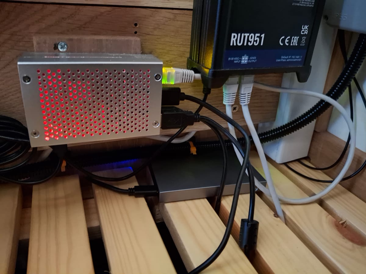 Why there is a Raspberry Pi on our boat, and what it does
