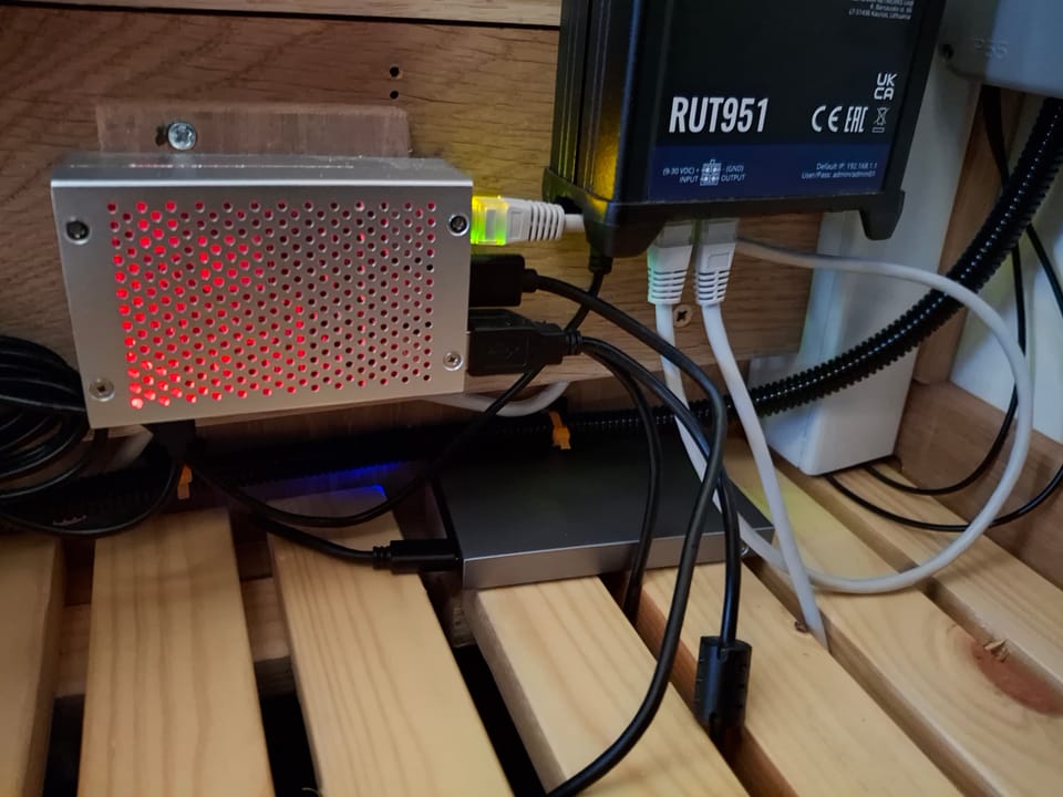 Why there is a Raspberry Pi on our boat, and what it does